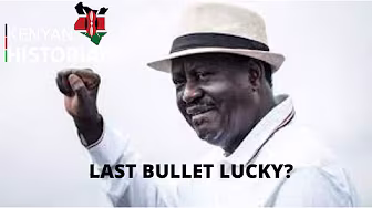 LAST BULLET LUCKY?`: How Raila Odinga was denied the presidency. Will he be lucky this time round?