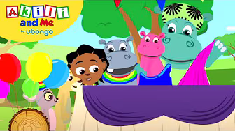 STORYTIME: Sister Hippo's Party! | Learn English with Akili | African Educational Cartoons