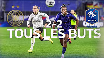 法国-德国，2-2：所有进球（欧洲国家联赛半决赛次回合）