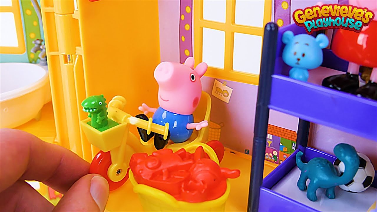 Fun Videos with Peppa Pig Weebles and Zoo Animals for kids!