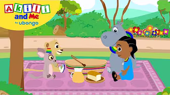STORYTIME: Time for a Picnic! | New Words with Akili and Me | African Educational Cartoons