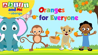 Oranges for Everyone! | Read with Akili and Me | Educational Cartoons for Preschoolers
