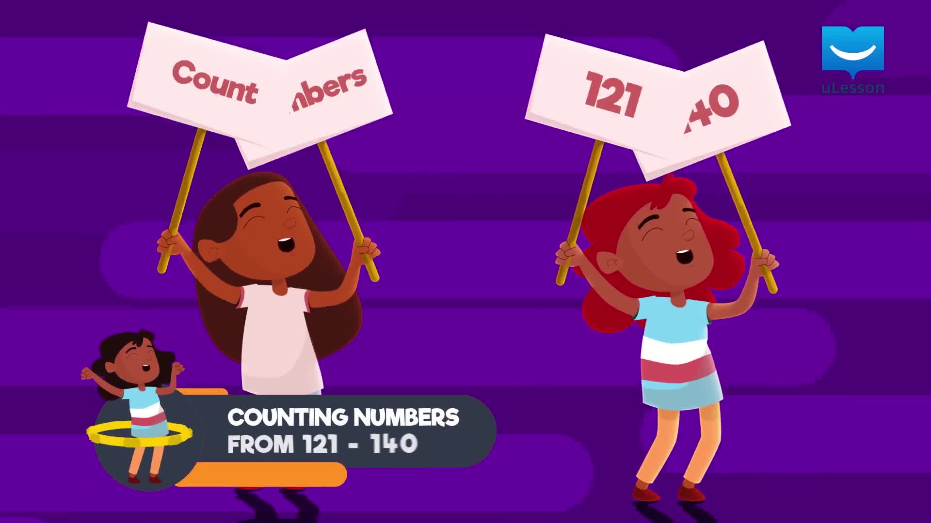 Numbers-Meet More Numbers -25-Counting Numbers 121 - 140