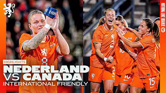 Sherida Spitse's farewell match 🥹🧡 | Highlights Nederland - Canada