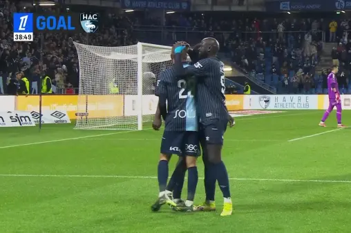 Le Havre VS Brest Highlight