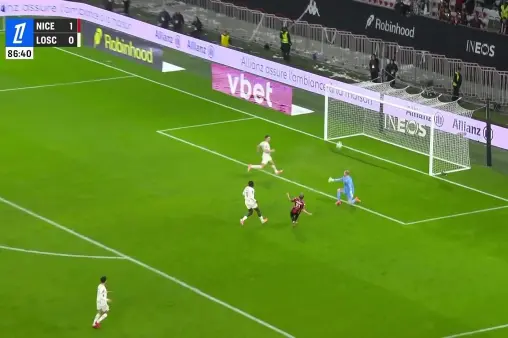 Nice VS Lille Highlight