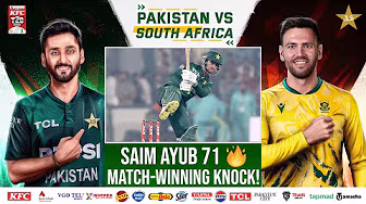 Saim Ayub 71 🔥 Match-Winning Knock! | Pakistan vs South Africa T20I Series | 2nd T20I | PCB | M2R1U