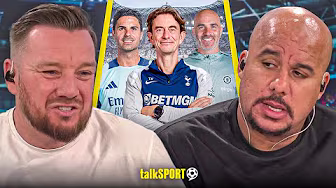 "PARDON?" Jamie O'Hara REVEALS who the BIGGEST CLUB IN LONDON is ahead of Spurs vs Chelsea!