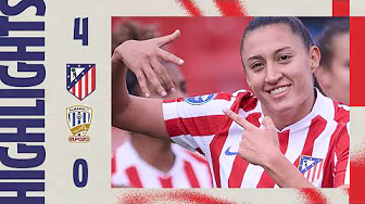 Atlético de Madrid Femenino 4-0 Alhama | ⚽ Jensen (2), Gaby G. & Fiamma | HIGHLIGHTS, Liga F - MD9