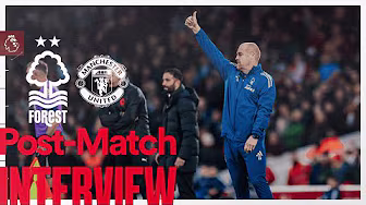 Sean Dyche's Reaction 🗣️ | Nottingham Forest 2-2 Manchester United | Premier League
