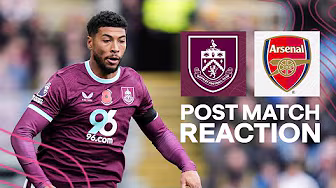 Josh Laurent On A Tough Afternoon At Turf Moor | REACTION | Burnley 0-2 Arsenal
