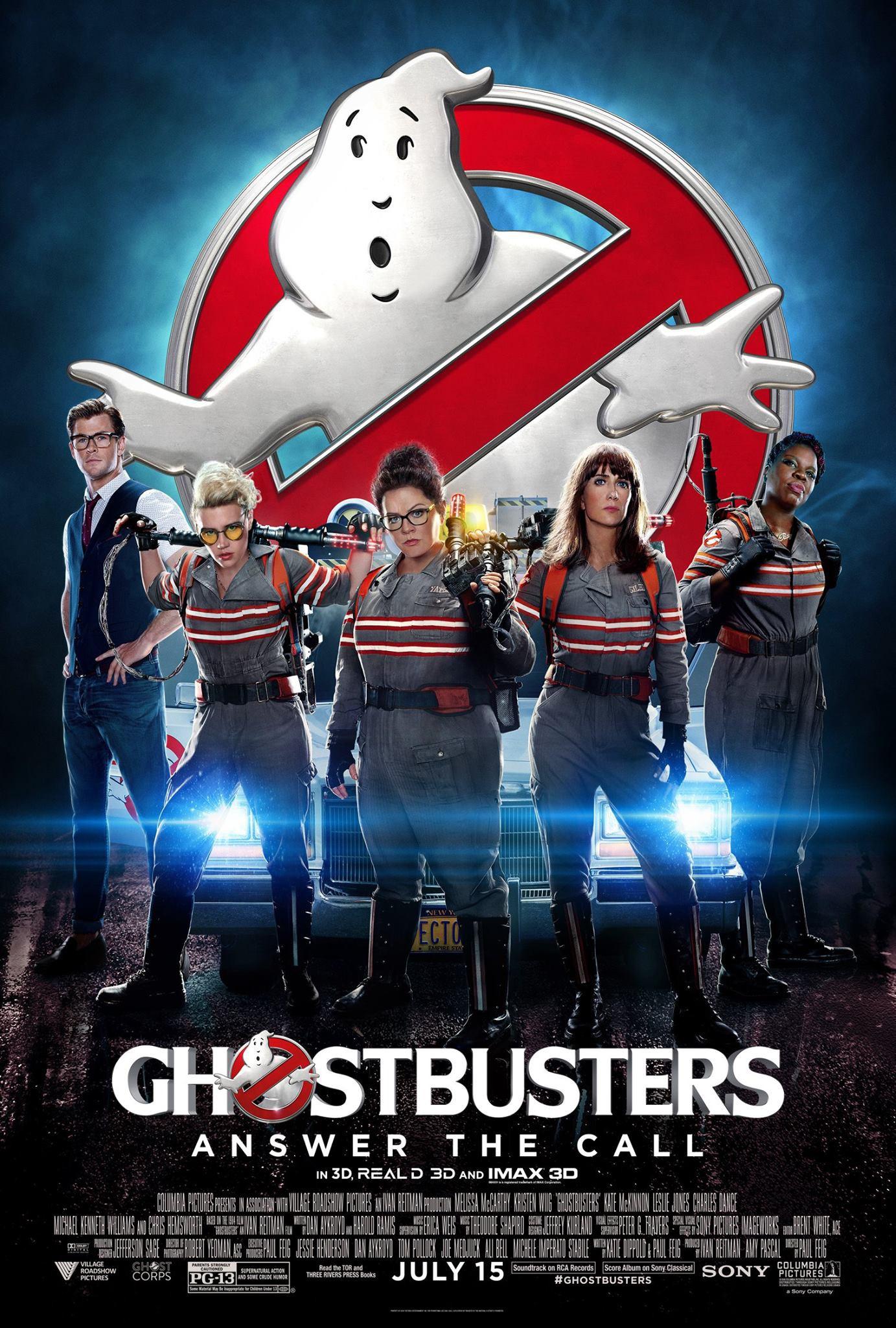 Backdrop film Ghostbusters (2016)