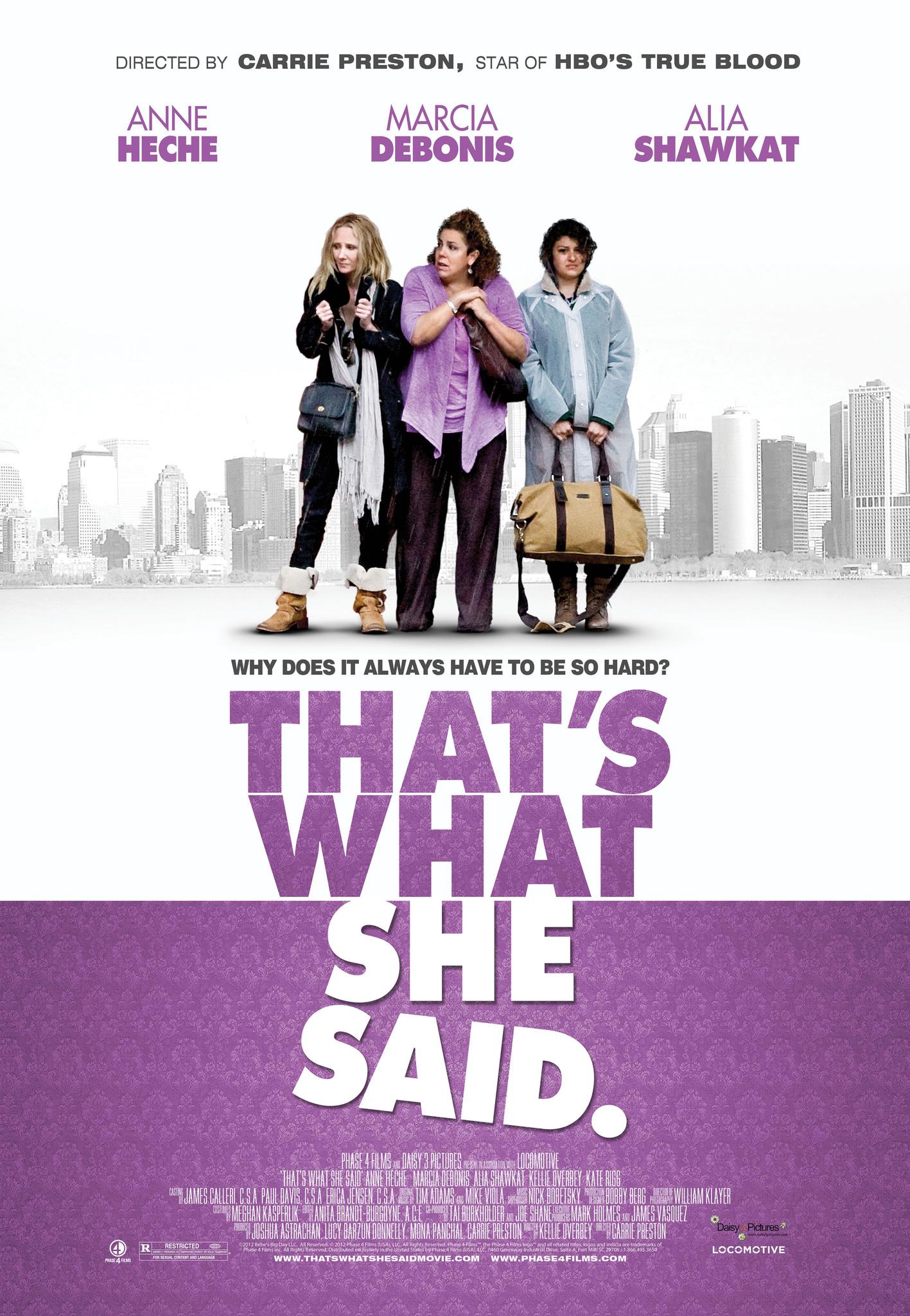 Poster That's What She Said