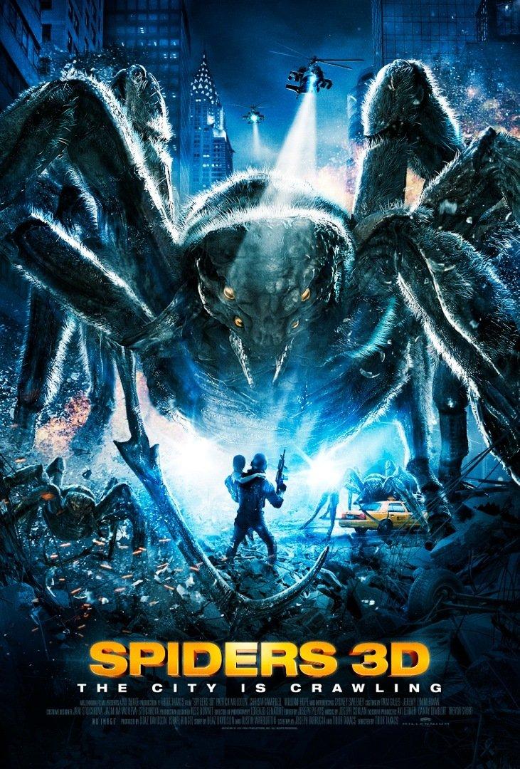 Poster Spiders 3D