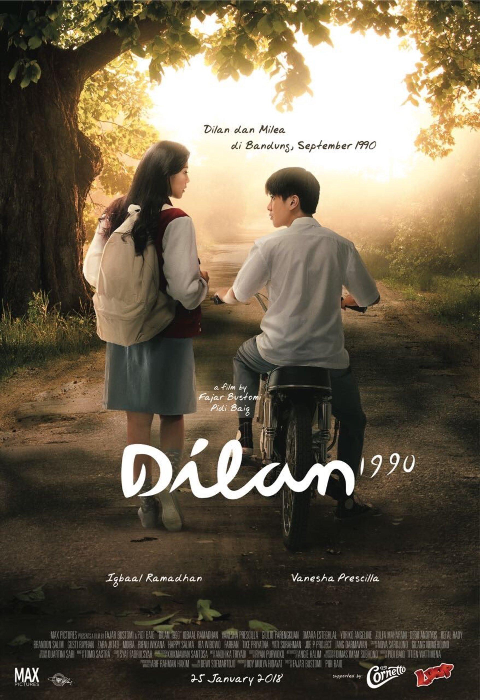 Backdrop film Dilan 1990 (2018)