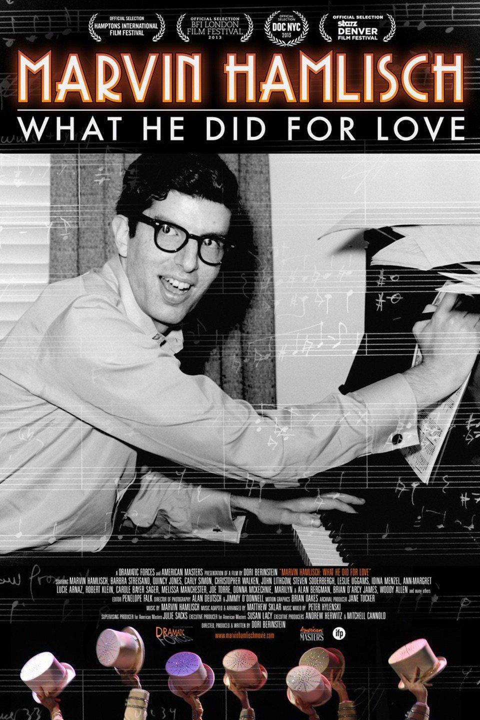 Poster Marvin Hamlisch: What He Did for Love