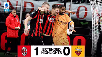 Extended Highlights | Pavlović decisivo, Maignan super! | AC Milan 1-0 Roma | Serie A 2025/26