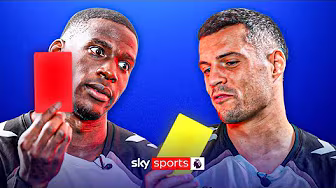 Full kit to five-a-side ❌ | Granit Xhaka and Nordi Mukiele judge football offences