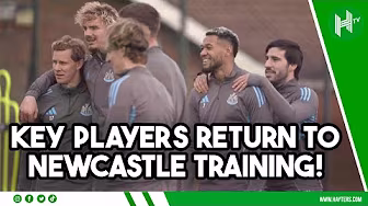 Woltemade, Trippier & Tonali TRAIN but Bruno ill as Newcastle prepare for Athletic Club