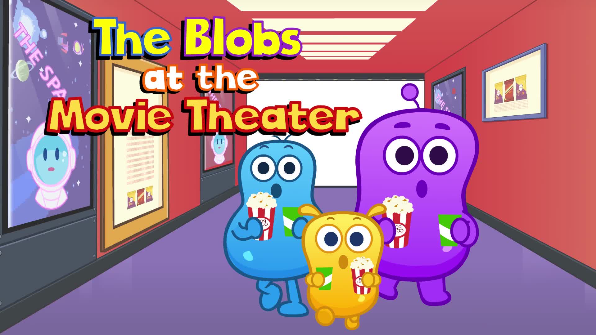 The Blobs at the Movie Theater