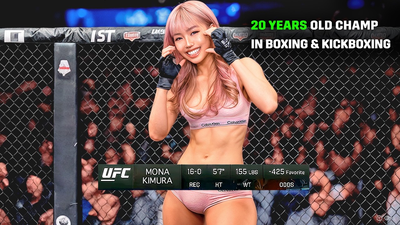 This Cutie Fights ONLY with Her Legs and KNOCKS Everyone OUT! – The Undefeated Mona Kimura