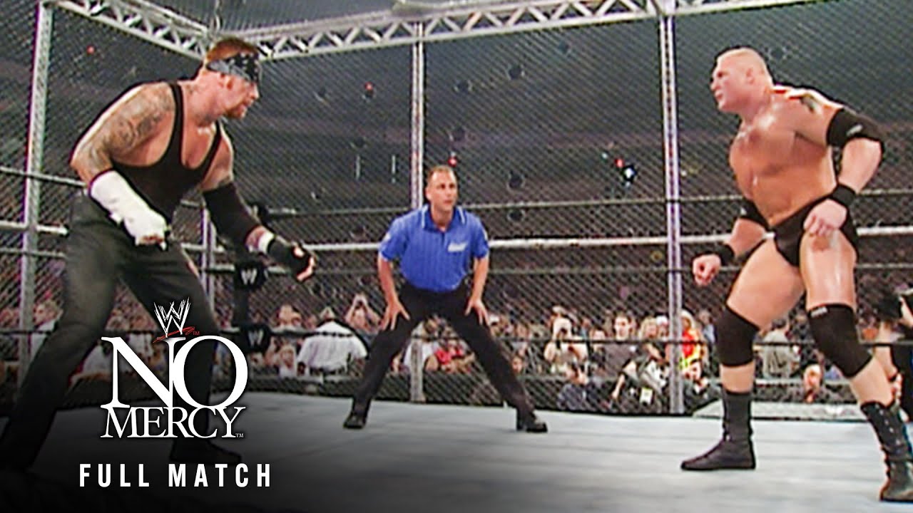 FULL MATCH: Brock Lesnar vs. Undertaker | WWE Title Hell in a Cell Match: No Mercy 2002
