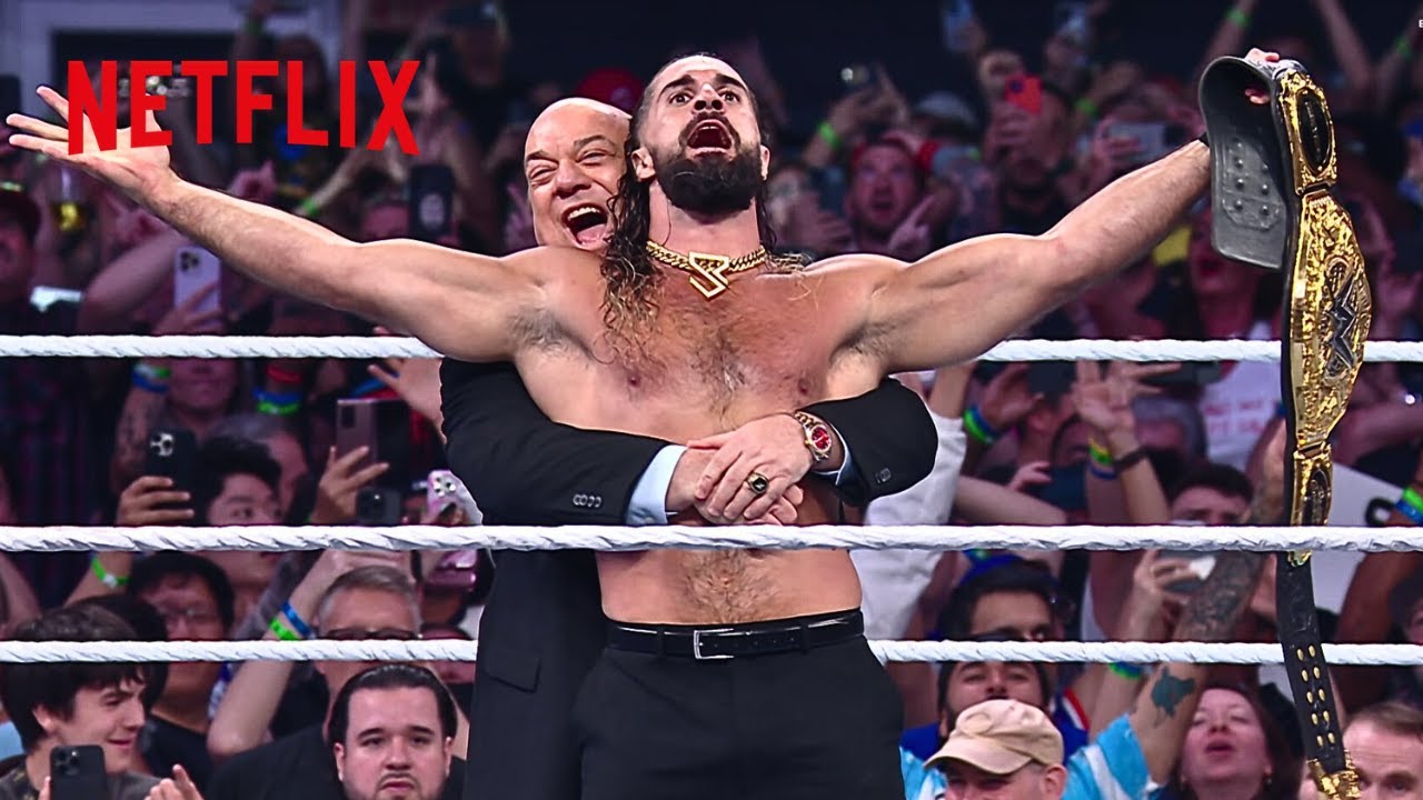 Seth Rollins CASHES IN on CM Punk to take his title | WWE SummerSlam | 8/2/2025