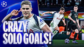 GREATEST Champions League Solo Goals! 😮 | Special Van de Ven Goal