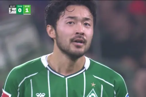 Werder Bremen VS Wolfsburg Highlight