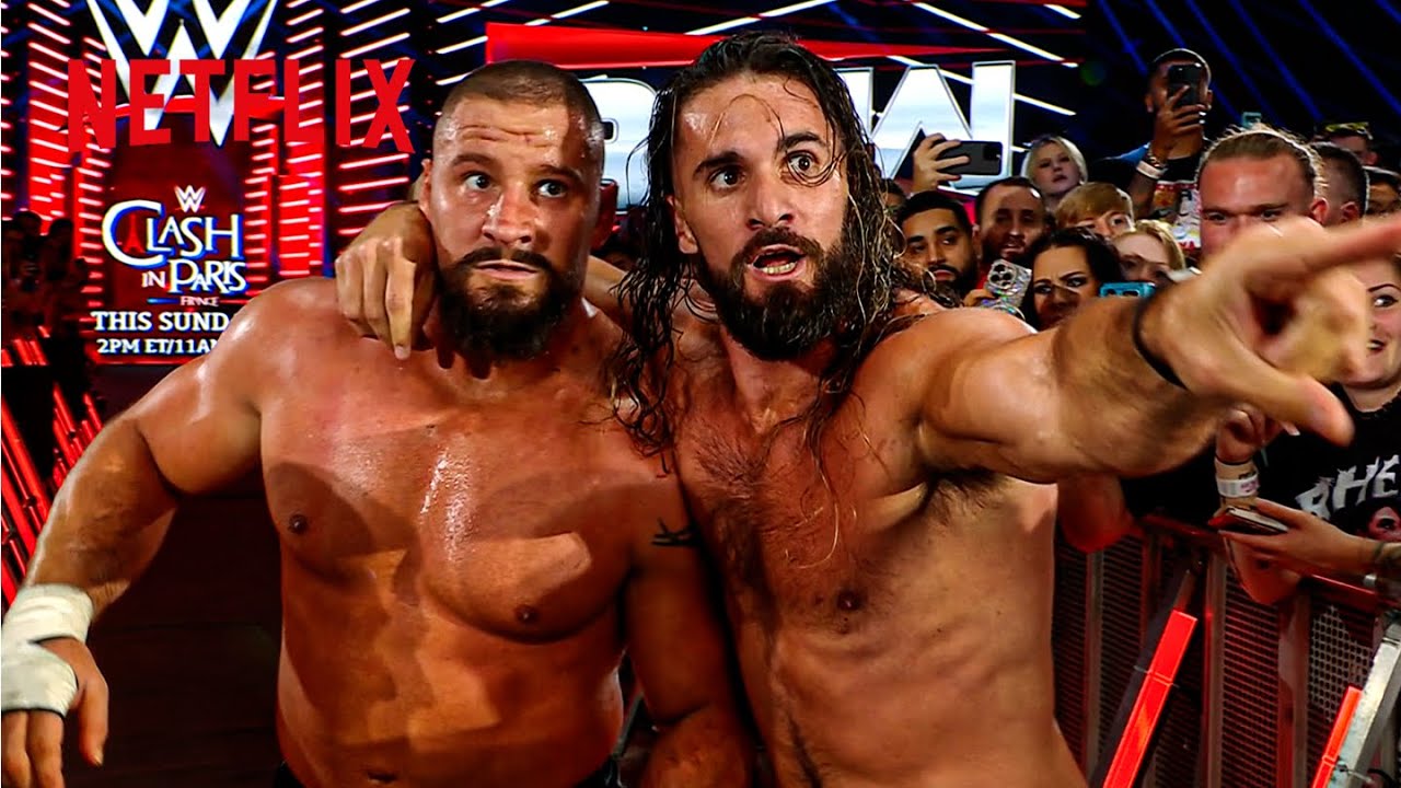 Seth Rollins baits CM Punk, Jey Uso and LA Knight into taking each other out | WWE Raw | 8/25/2025