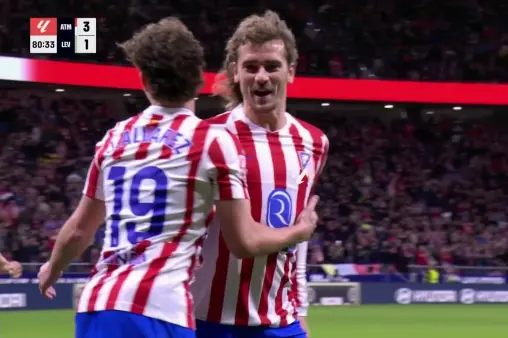Atletico Madrid VS Levante Highlight