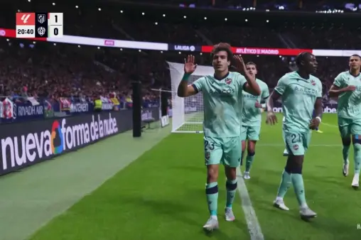 Atletico Madrid VS Levante Highlight
