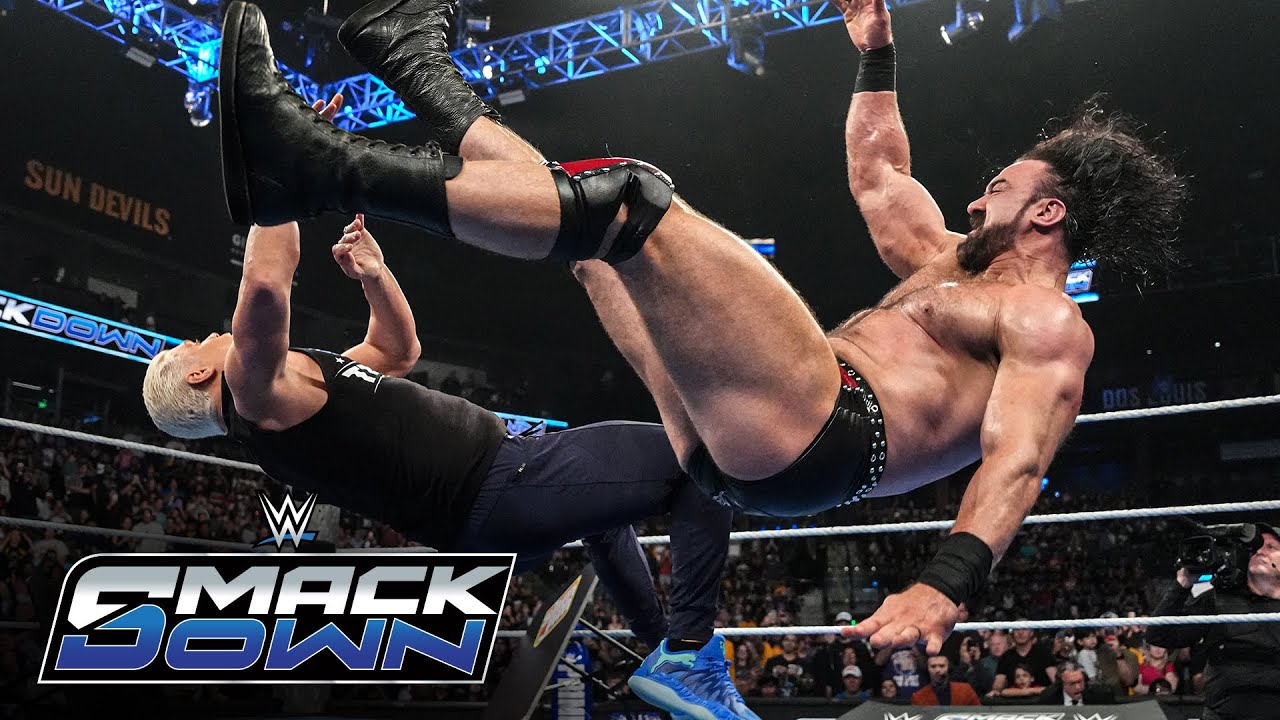 FULL MATCH: Drew McIntyre drops Cody Rhodes after defeating Jimmy Uso: SmackDown highlights
