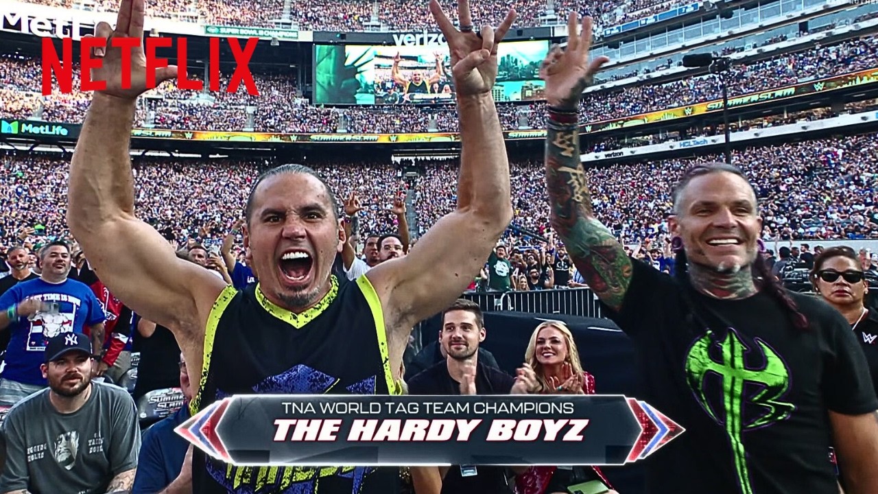 The Hardy Boyz & The Dudley Boyz are honored at WWE SummerSlam 2025 | 8/3/2025