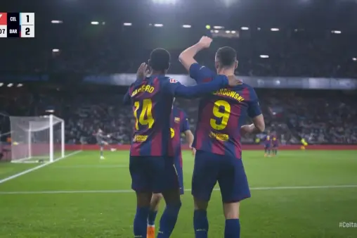 Celta Vigo VS Barcelona Highlight