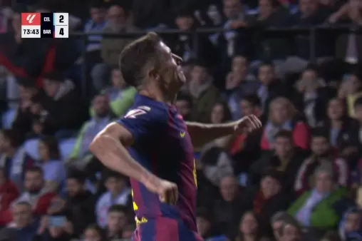 Celta Vigo VS Barcelona Highlight