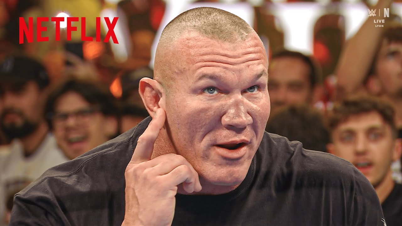 Randy Orton's ELECTRIC entrance in Lyon, France | WWE SmackDown | 8/29/25