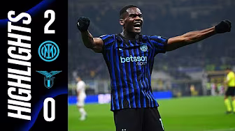 HEADING INTO THE BREAK WITH 3 POINTS IN THE BAG 😎  | INTER 2-0 LAZIO | SERIE A 25/26 HIGHLIGHTS 🇬🇧