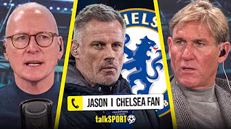 "UNLESS IT'S LIVERPOOL..." Caller RUBBISHES Carragher's Chelsea claims as they DEFEND club ambition!