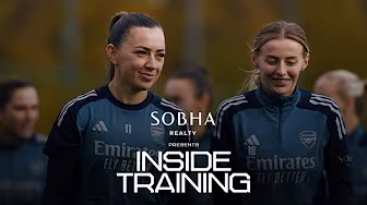 BUILDING UP TO BAYERN MUNICH 💪 | INSIDE TRAINING | The Gunners prep for key UWCL clash