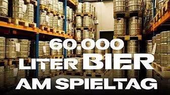 🤯 Krass – so viel Bier wird im Stadion getrunken 🍻 | BTS Stadion-Catering