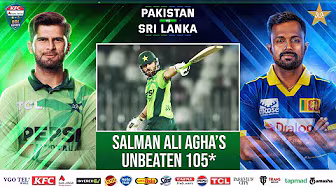 Salman Ali Agha’s Unbeaten 105* | Pakistan vs Sri Lanka ODI series 2025 | 1st ODI | PCB | M2S1U