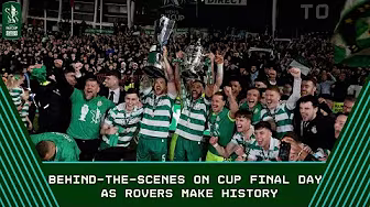 INSIDE ACCESS | ROVERS COMPLETE THE DOUBLE 🏆🏆 | Full-time celebrations as Hoops make history