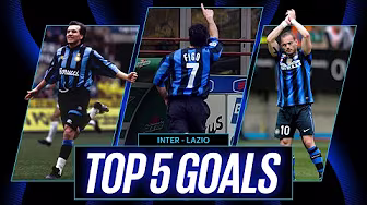 DA FIGO A SNEIJDER: MAGIA AL SERVIZIONE DELL'INTER🎨  | TOP 5 GOL vs LAZIO ⚽