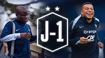 Voyage, conf', entraînement... Les Bleus à la veille d'un match décisif !