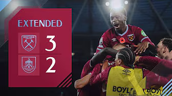 Back To Back Wins For The Hammers | West Ham 3-2 Burnley | Premier League Extended Highlights