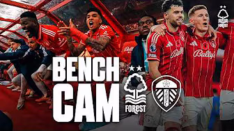 Dugout Reacts to Elliot Anderson Penalty! 😮‍💨 | Bench Cam | Forest 3-1 Leeds United | Premier League