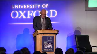 Oxford London Lecture 2015