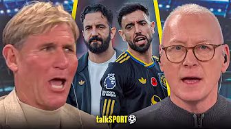 "YOU SIMPLETON!" Simon Jordan CLASHES with Jim White over the Premier League NEEDING Man United!