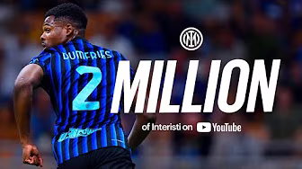 2.000.000 DI INTERISTI SU YOUTUBE. LA NOSTRA STORIA CONTINUA.